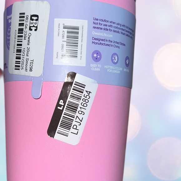 Owala 💅 🌸 Pink Coffee  Insulated Tumbler - Picture 3 of 13